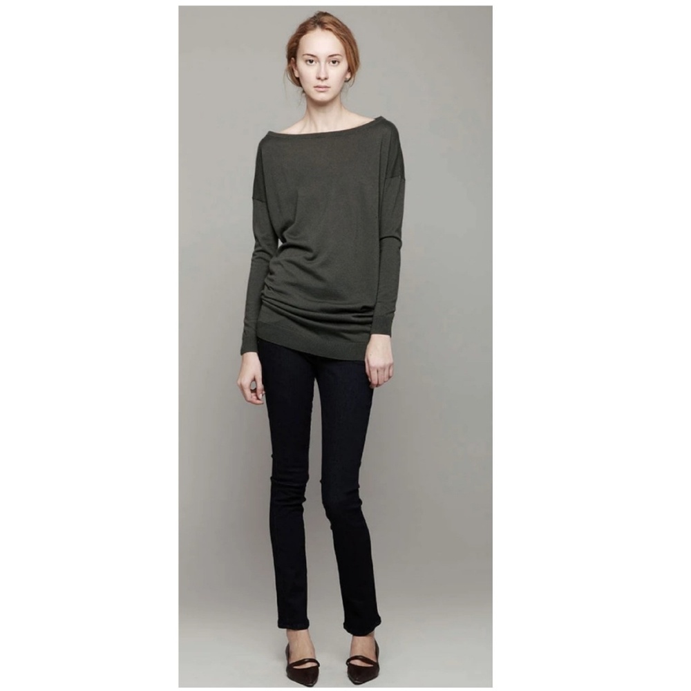 Joseph Cashmere Basic Fame Tunic Green M